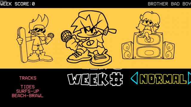 FNF Beach Brother FULL WEEK! for Friday Night Funkin