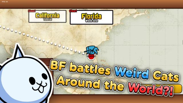 Боевые котики / FNF Battle Cats (Early Demo) для Friday Night Funkin