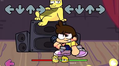 Ang3LCartoon Friday Night Funkin BF and GF Mod