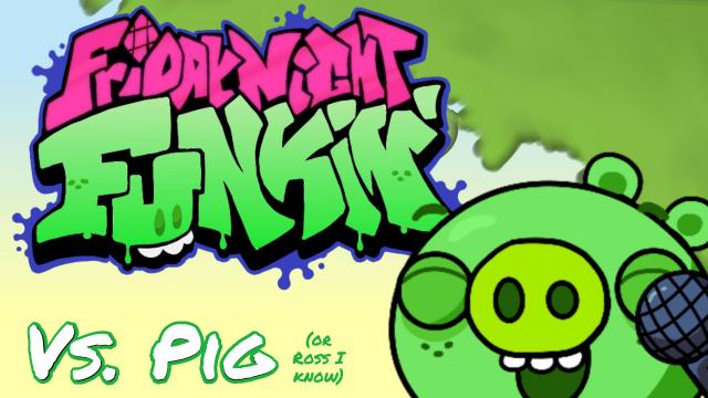 Против свиньи из Angry Birds / Friday Night Funkin' Vs. PIG Full Week
