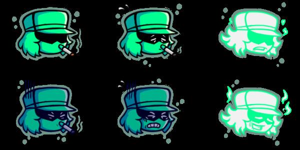 REMASTERED Health Bar Icons for Friday Night Funkin