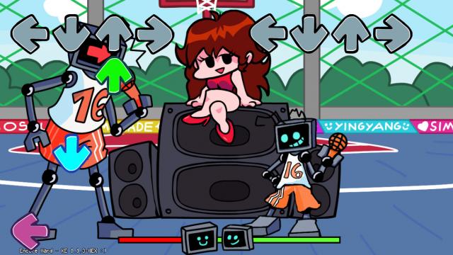 Маленький играбельный Хекс / Fun Sized Hex Mod для Friday Night Funkin