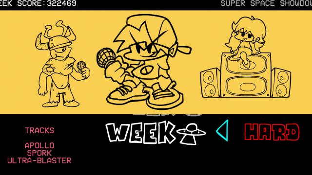( )  Super Space Showdown (Vs Grunko) FULL WEEK for Friday Night Funkin
