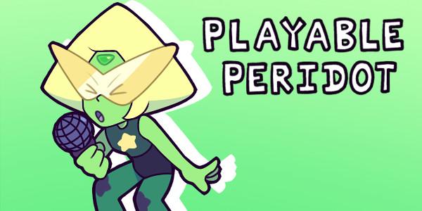 Перидот вместо Бойфренда / Peridot over Boyfriend (Playable Peridot) для Friday Night Funkin