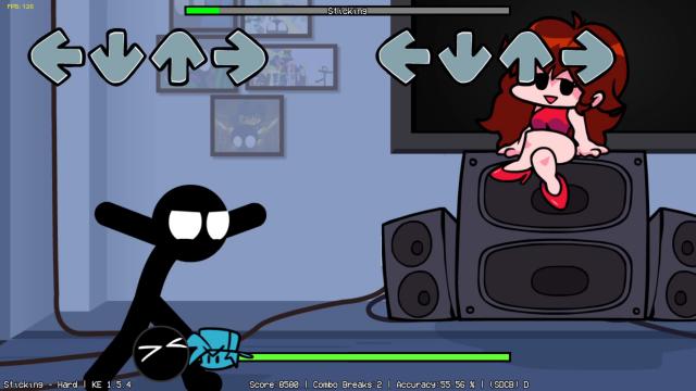 Stickman VS Friday Night Funkin' for Friday Night Funkin