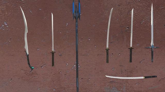 Melee Weapon Pack (15 Weapons)
