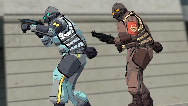 Cartoon Combine [RESKIN] for Garry's Mod