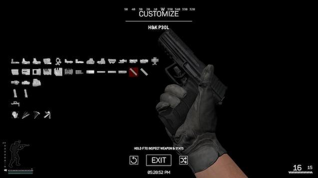 [MW Unofficial] H&K P30L for Garry's Mod