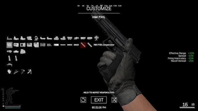 [MW Unofficial] H&K P30L for Garry's Mod