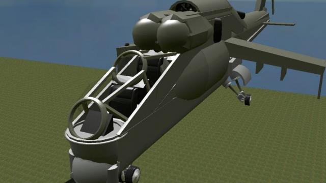 Derka's HIND MI-24 для Garry's Mod