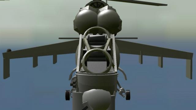 Derka's HIND MI-24 для Garry's Mod