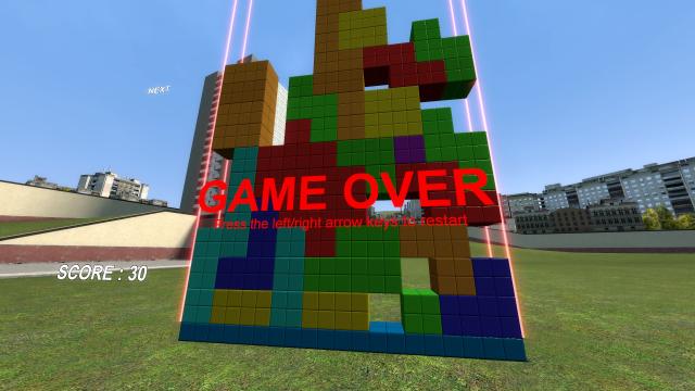 Tetris for Garry's Mod