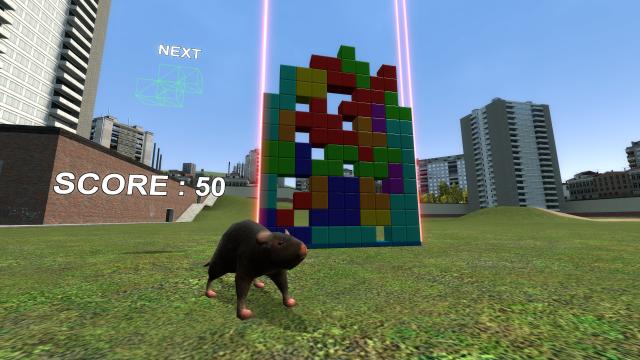Tetris for Garry's Mod