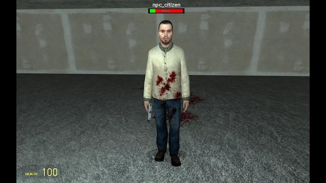 Полоски здоровья НПС / NPC Health Bar для Garry's Mod
