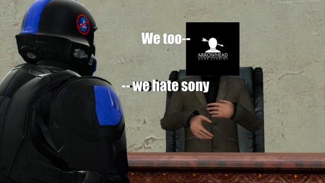 Anti-Sony Helldiver [Playermode] for Garry's Mod