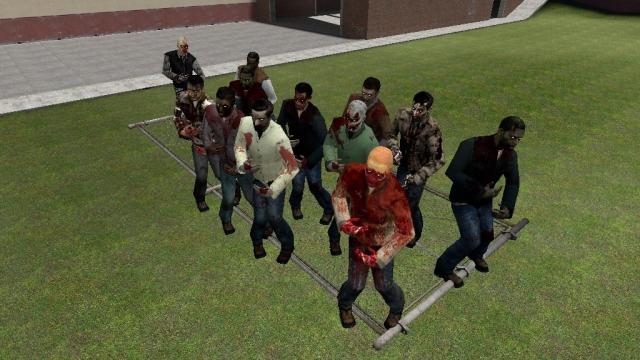 Пак Зомби / SMOD Zombie SNPCs