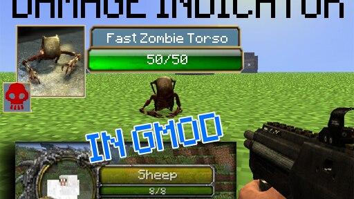 Minecraft Damage Indicators