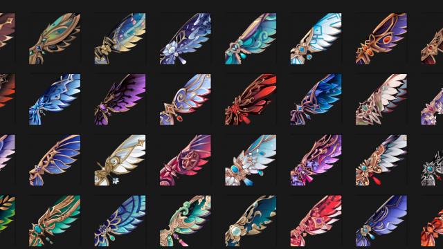 Signature gliders для Genshin Impact