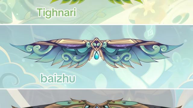 Signature gliders для Genshin Impact