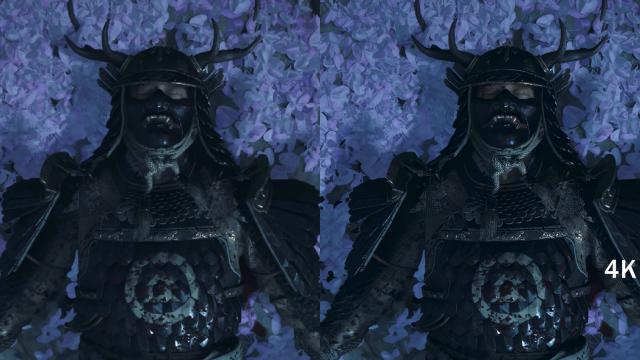 4K Upscaled prerendered cutscenes для Ghost of Tsushima