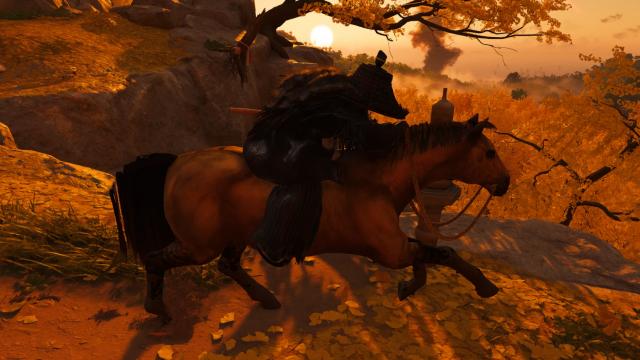No Saddle для Ghost of Tsushima