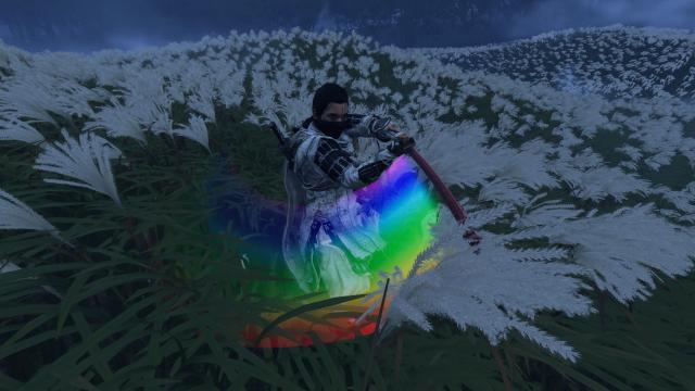 Rainbow Sword Trail для Ghost of Tsushima