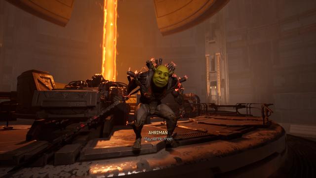 Shrek as Ahriman для Ghostrunner 2