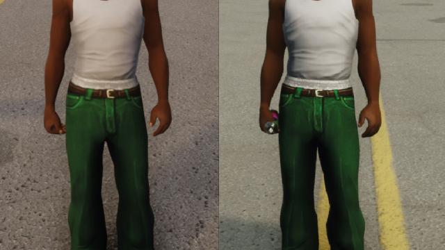 2x AI Upscale Player Clothes for Grand Theft Auto: The Trilogy