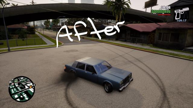 Реалистичные следы от шин / Realistic Tire Marks