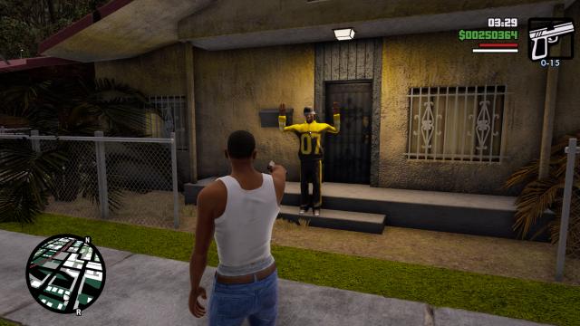 Простой прицел / Simple Reticle для Grand Theft Auto: The Trilogy