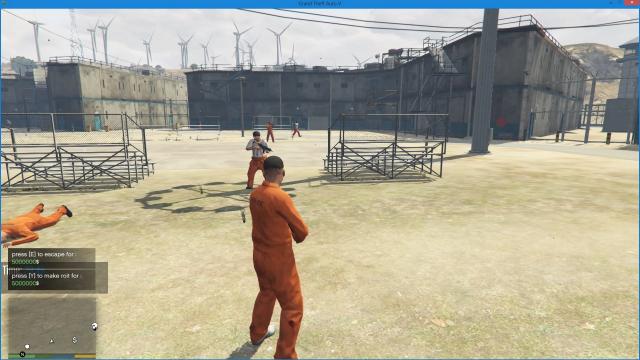 Тюрьма / Prison Mod для GTA 5