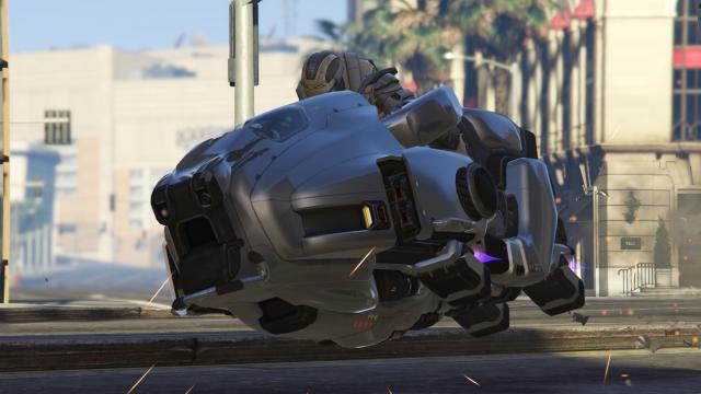 Sci-Fi Hover Bike [Add-On / Replace beta | Livery] для GTA 5