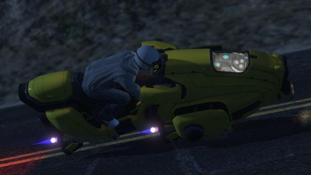 Sci-Fi Hover Bike [Add-On / Replace beta | Livery] для GTA 5