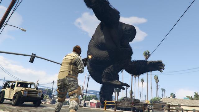 -  KING KONG script mod for GTA 5