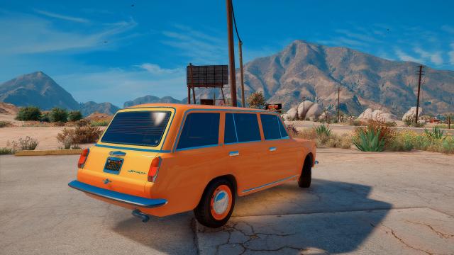 VAZ 2102 LADA [Add-On] для GTA 5