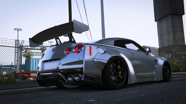 2017 Nissan GTR [Add-On | Tuning | Template] для GTA 5