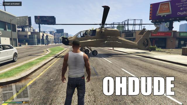 Система ввода читов из San Andreas / San Andreas Cheat System in GTA V для GTA 5