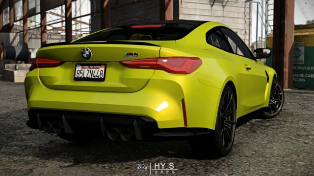 2021 BMW M4 Competition [Add-On | Template] for GTA 5