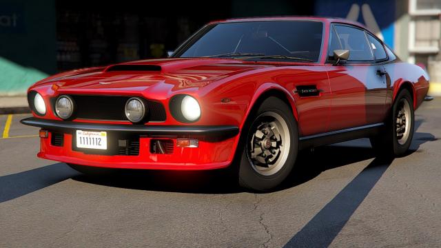 Aston Martin V8 Vantage 1977 [ Add-On | Template | Extras ]