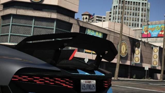 Bugatti Divo 2019 [Add-On  Auto Spoiler] for GTA 5