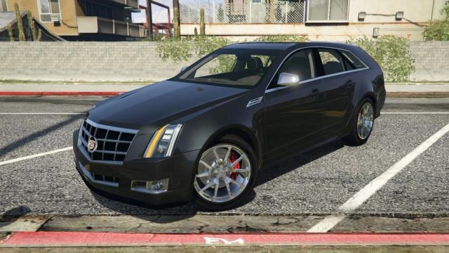 Cadillac CTS Sport Wagon 2010 [Addon | FiveM] for GTA 5