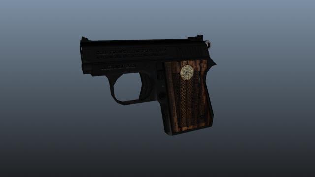 .25  Colt Junior .25 ACP [Animated] for GTA 5