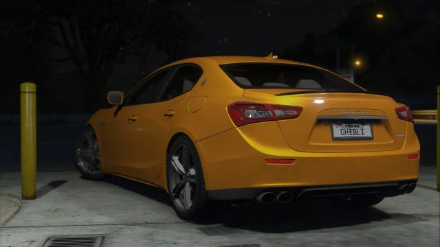 Maserati Ghibli S for GTA 5