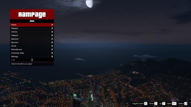 Rampage Trainer for GTA 5