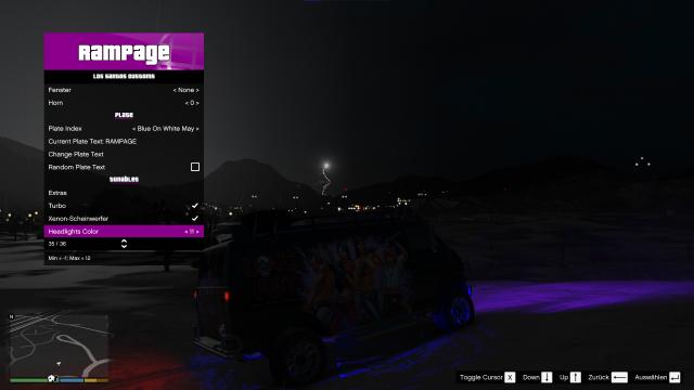 Rampage Trainer for GTA 5
