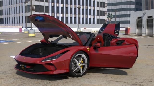 2020 Ferrari F8 Spider [Add-On | Animated Roof] for GTA 5