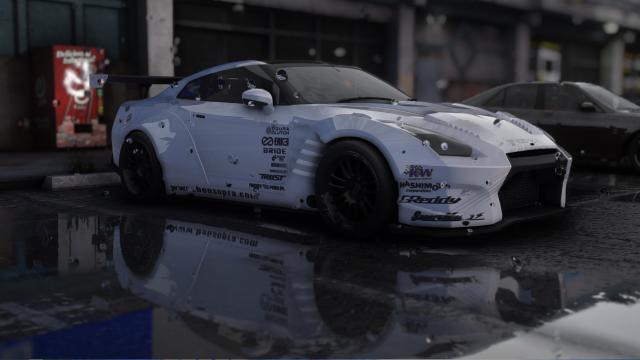 Ben Sopra's 2012 Nissan GT-R (R35) [Add-On / FiveM | Template] для GTA 5
