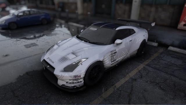 Ben Sopra's 2012 Nissan GT-R (R35) [Add-On / FiveM | Template] для GTA 5