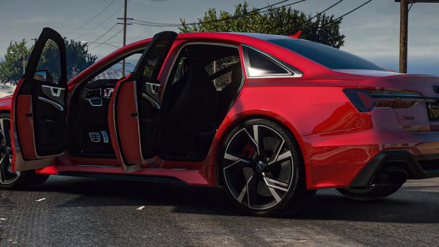 2021 Audi RS6 Sedan (C8) [Add-On] for GTA 5