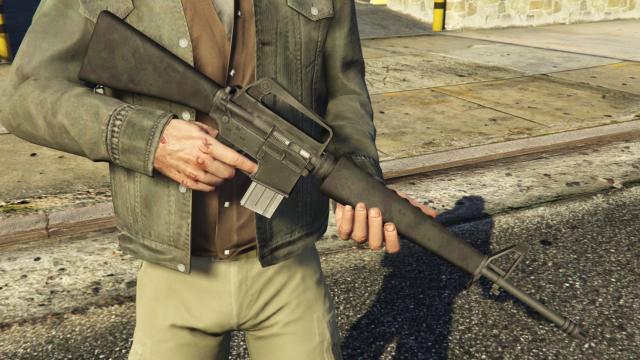 M16 A1 [Animated | 4K] для GTA 5